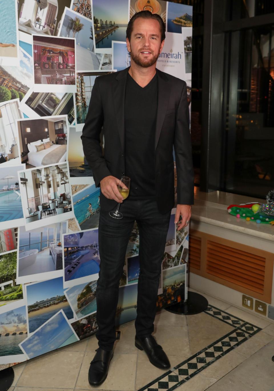 Xavier Malisse at the Champions Tennis players’ party