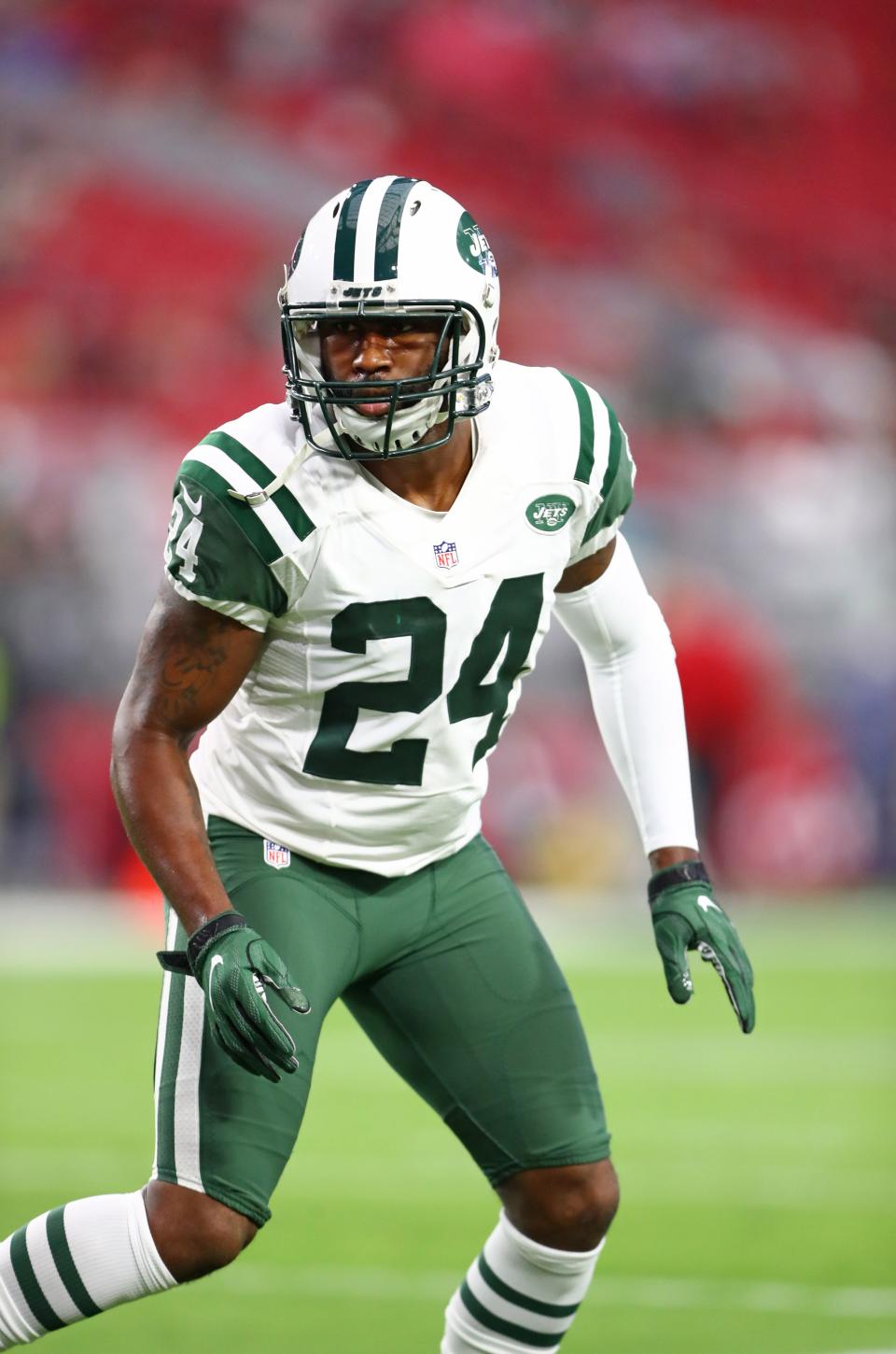 Cornerback Darrelle Revis finished his career with 32 interceptions when including the playoffs.