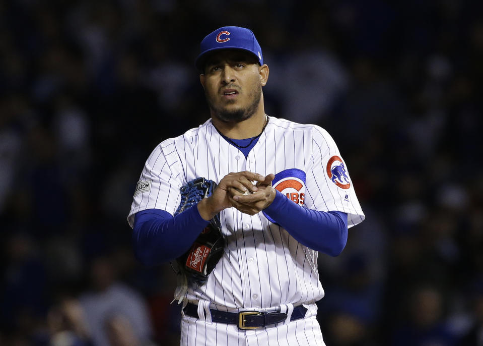 Former Cubs closer Hector Rondon is a strong bounce back candidate. (AP)