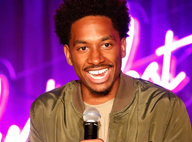 Jak Knight performs onstage in San Francisco in 2017. The comedian, writer and actor died on Thursday. (Photo: FilmMagic via Getty Images)