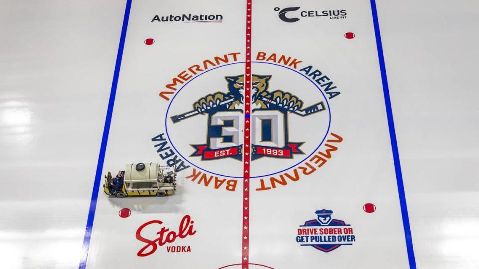 Beginning this month, the Panthers will play in Amerant Bank Arena, marking the team’s 26th year in Sunrise. The arena had been called FLA Live Arena the past two years, while the team looked for a new naming rights partner. Florida Panthers