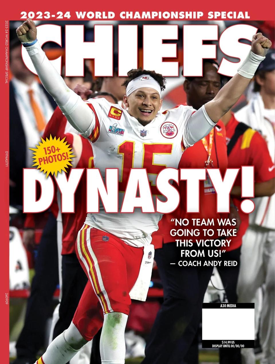 Superbowl LVIII Champions Kansas City Chiefs