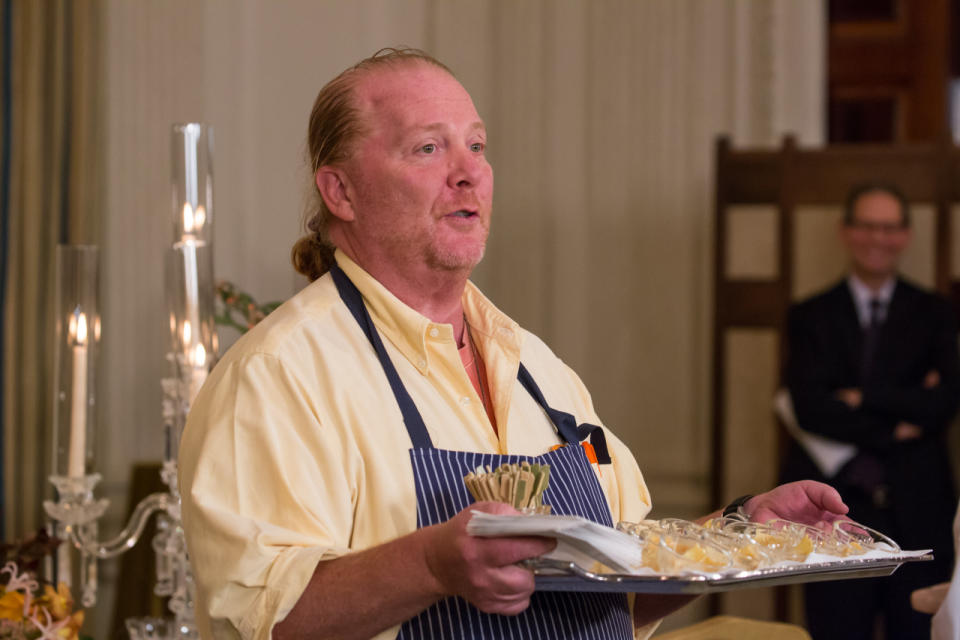 El aclamado Chef Mario Batali fue el encargado del menú de la última cena de estado de los Obama. (Foto: Getty)