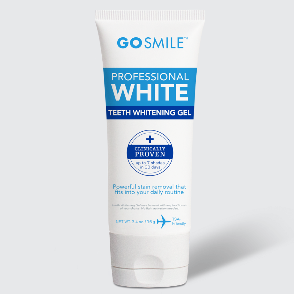 Go Smile Whitening Gel for teeth whitening for sensitive teeth.