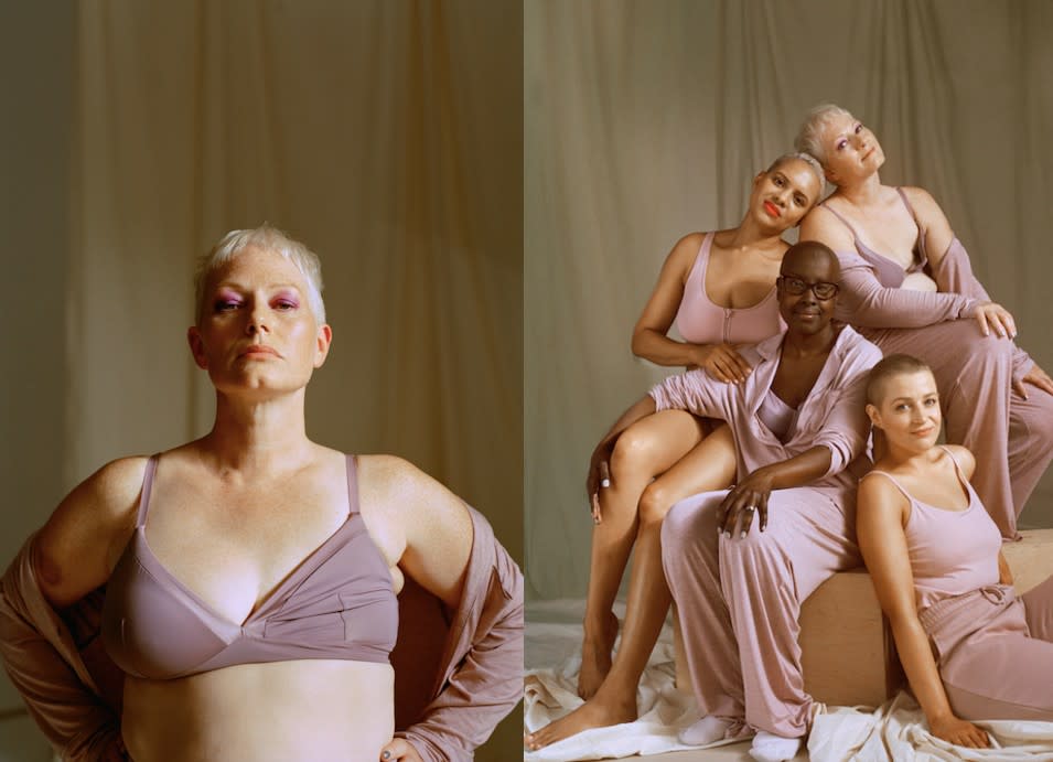 Primark has been praised for featuring models who have all experienced breast cancer in their new lingerie campaign. (Primark)