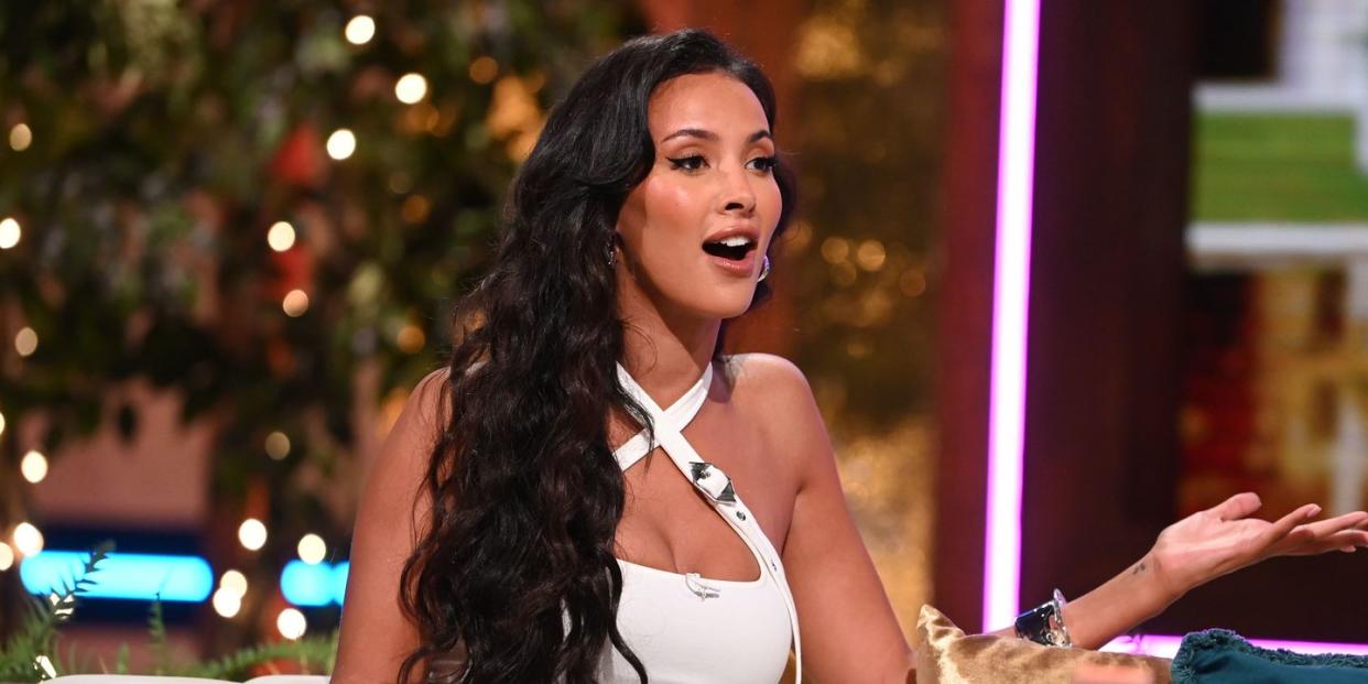 maya jama, love island aftersun