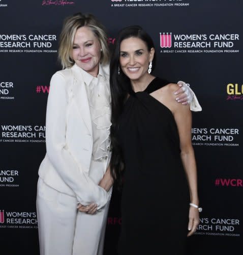 Demi Moore, Tom Hanks attend Women's Cancer Research Fund benefit