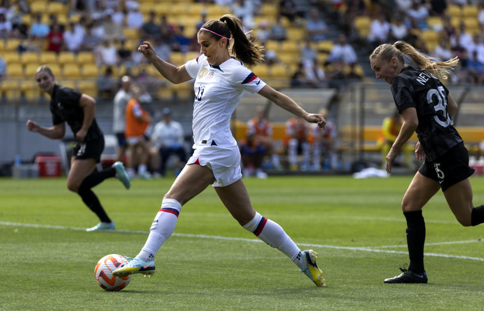 United States women’s soccer forward Alex Morgan (13) Credit: Brett Phibbs-USA TODAY Sports