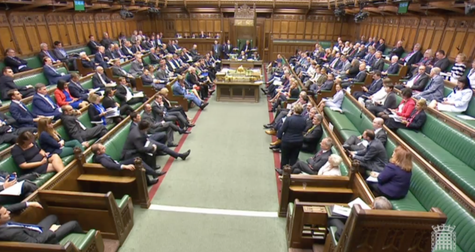MPs debate the EU Withdrawal bill in Parliament (ParliamentTV)