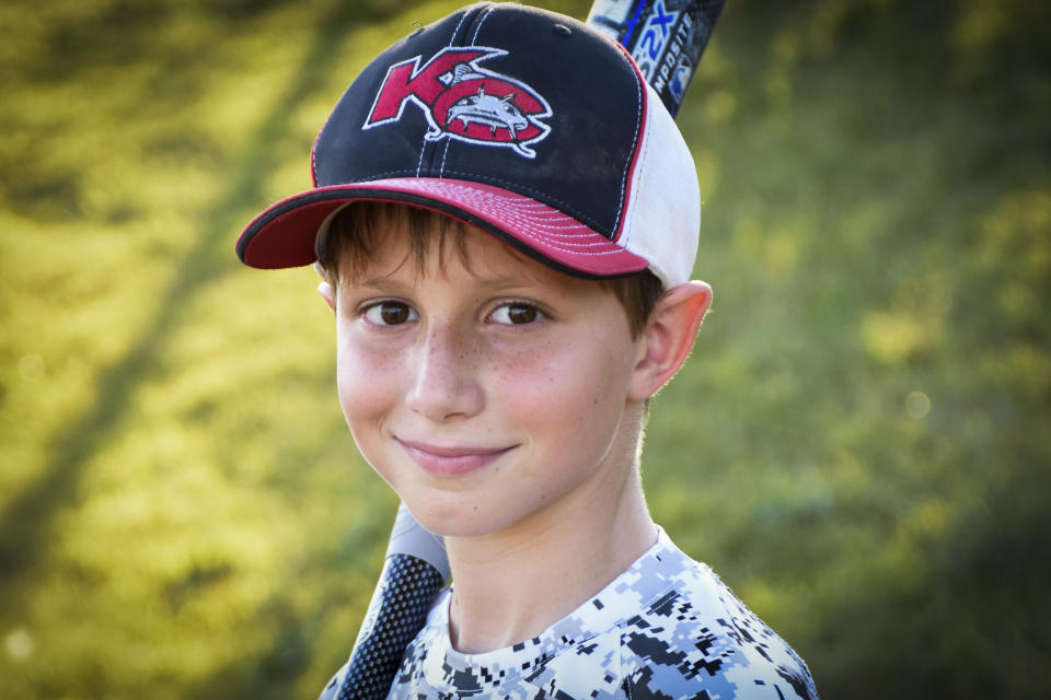 AUG. 8, 2016 - This June 2016 file photo provided by David Strickland shows Caleb Schwab, the son of Scott Schwab, a Kansas state lawmaker from Olathe. Caleb died Aug. 7, 2016, while riding the Verruckt, a waterslide that's billed as the world's largest, at the Schlitterbahn Waterpark in Kansas City, Kan. Caleb's family, in a deal filed Wednesday, Jan. 11, 2017, in Kansas' Johnson County District Court, has reached a settlement with the park's owner. Terms of the deal were not released. (David Strickland via AP, File)