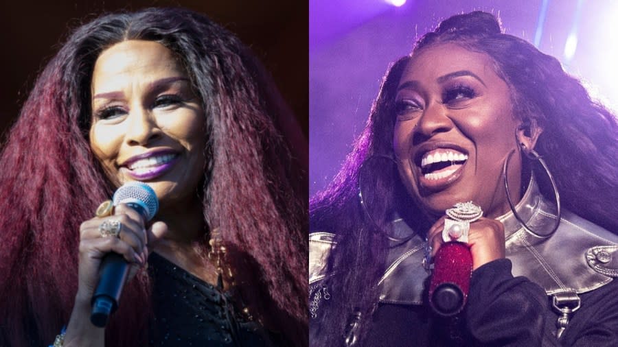 Legendary singer Chaka Khan (left) and rap icon Missy Elliott (right) are among those set to be inducted into the Rock & Roll Hall of Fame. (Photos: Michael Dwyer/AP and Amy Harris/Invision/AP, File)