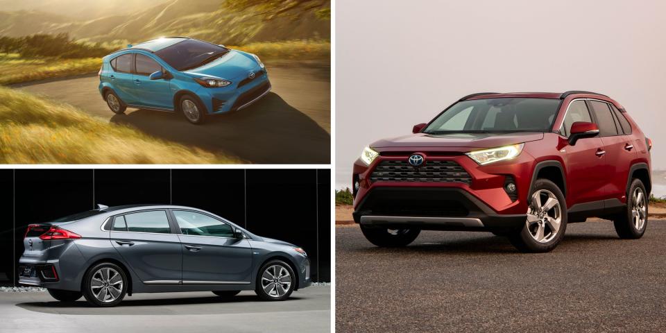 The 10 Cheapest Hybrid Cars and SUVs in 2019