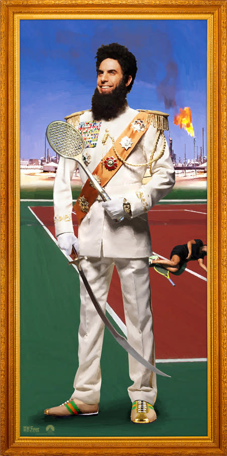 Sacha Baron Cohen as The Dictator