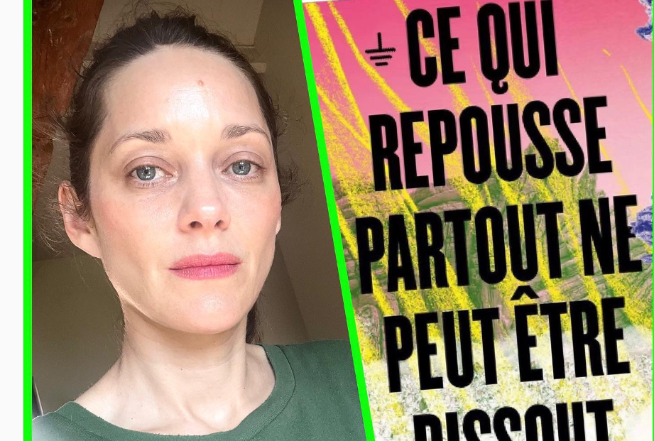 Marion Cotillard apporte son « soutien absolu » aux Soulèvements de la terre