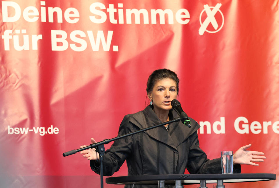 Das Abschneiden der Partei von Sahra Wagenknecht beobachten sicher viele mit großem Interesse (Bild: Reuters)