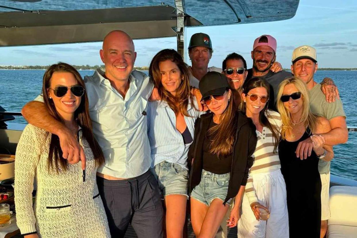 <p>Jamie Salter/Instagram</p> Victoria Beckham and friends.