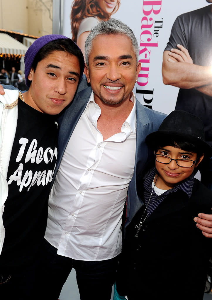 The Back up Plan LA premiere 2010 Cesar Millan