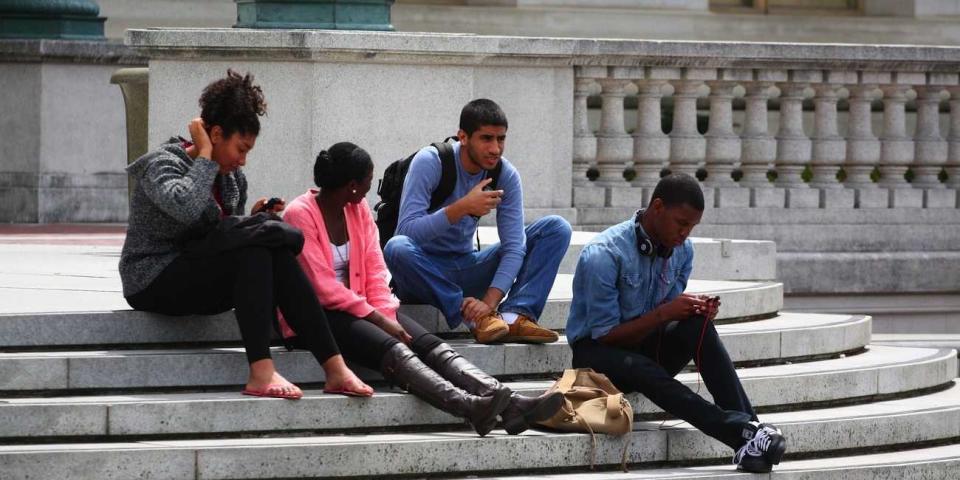 college students campus UC berkeley