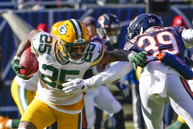 Green Bay Packers Keisean Nixon (25) during an NFL football game Sunday, Jan.  1, 2023, in Green Bay, Wis. (AP Photo/Mike Roemer Stock Photo - Alamy