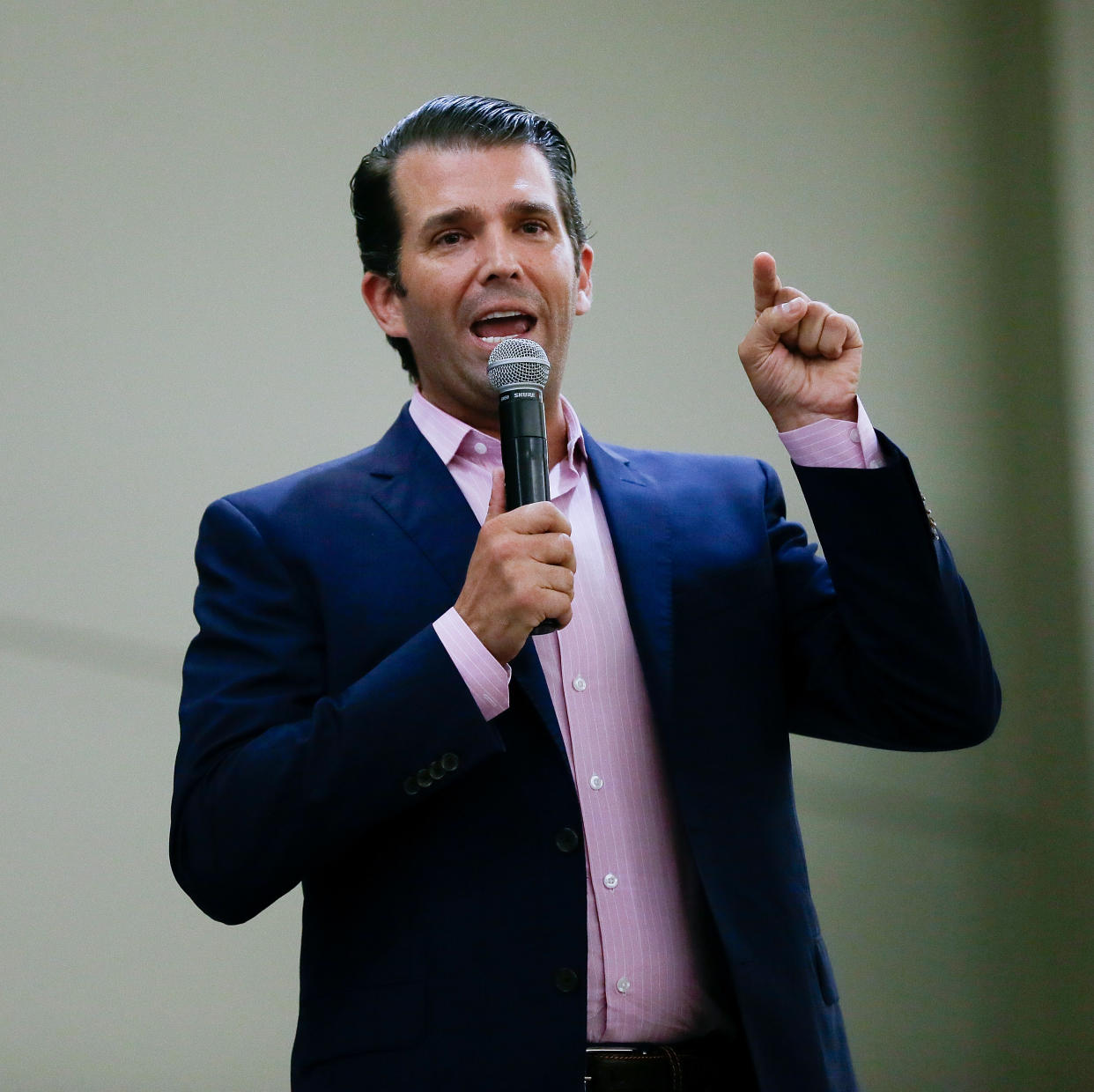 Donald Trump Jr. bungled the nickname of <i>Saturday Night Live</i>. (Photo: Bob Levey/Getty Images for Left/Right TV)