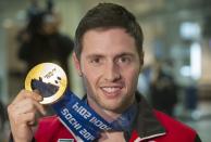 <p>In 2010, Alexandre Bilodeau became the first Canadian to win a gold medal at an Olympic Games held in Canada. Four years later, he made history again as the first Olympian to defend his gold medal in any freestyle skiing event. Bilodeau retired from freestyle skiing a month after the Sochi games. </p>