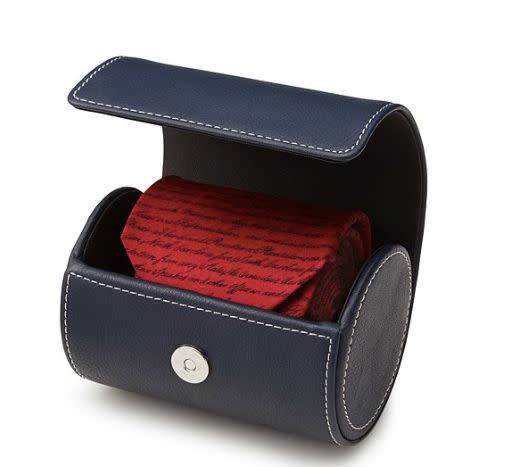 Get it on <a href="https://www.uncommongoods.com/product/the-necktie-travel-roll" target="_blank">Uncommon Goods</a>, $24.
