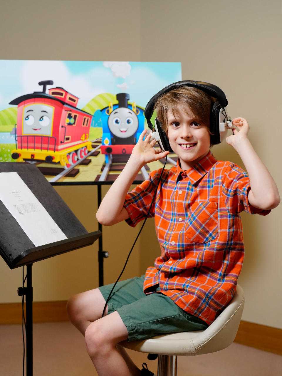 Autistic actor Elliott Garcia will voice Bruno the Brake Car in Thomas & Friends (Mattel Inc/PA)