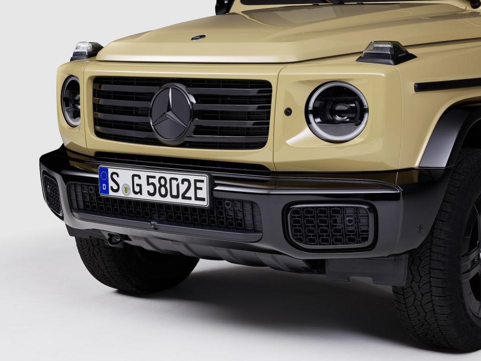 mercedes benz g 580 with eq technology press images