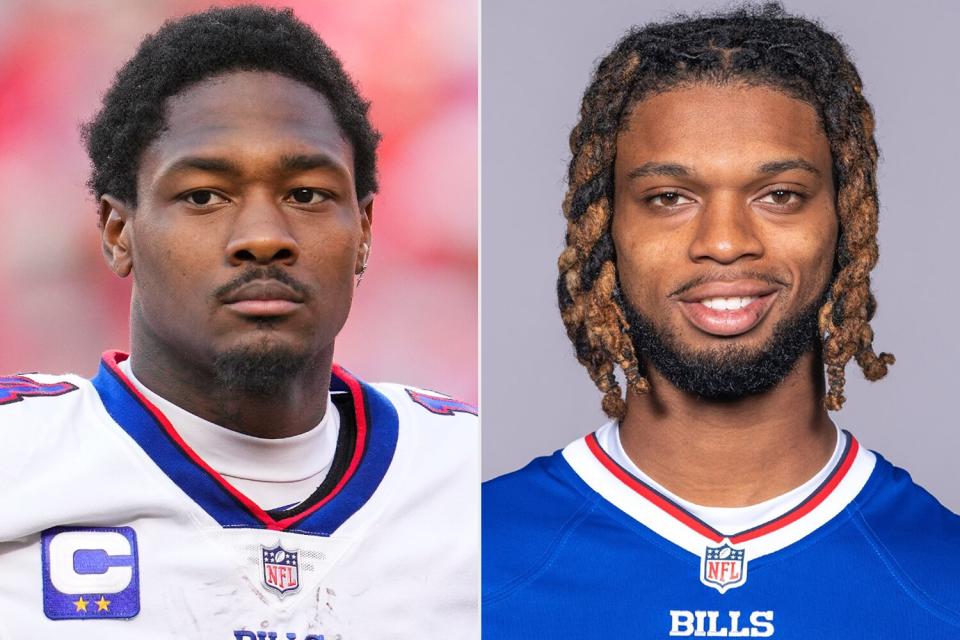 Buffalo Bills Stefon Diggs, Damar Hamlin