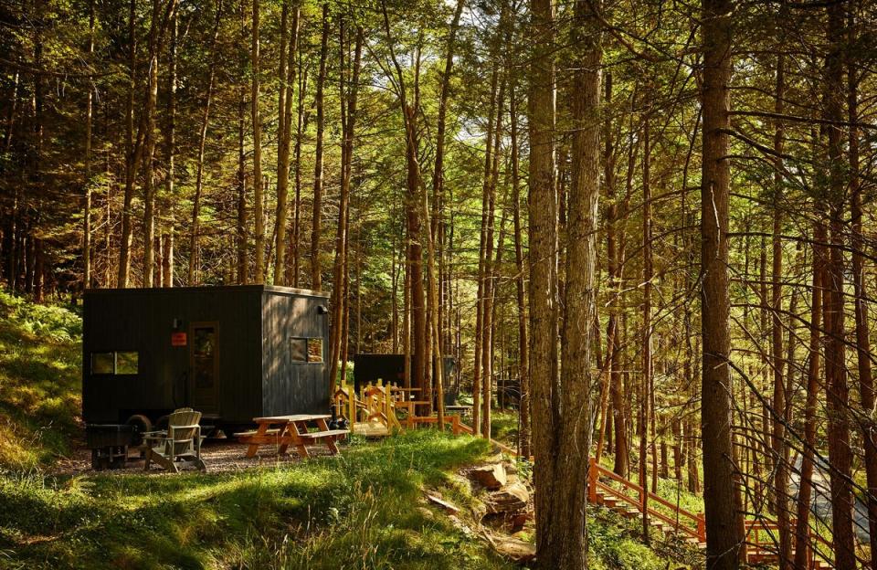 Getaway’s cabins are nestled in nature just outside of major cities (Getaway)