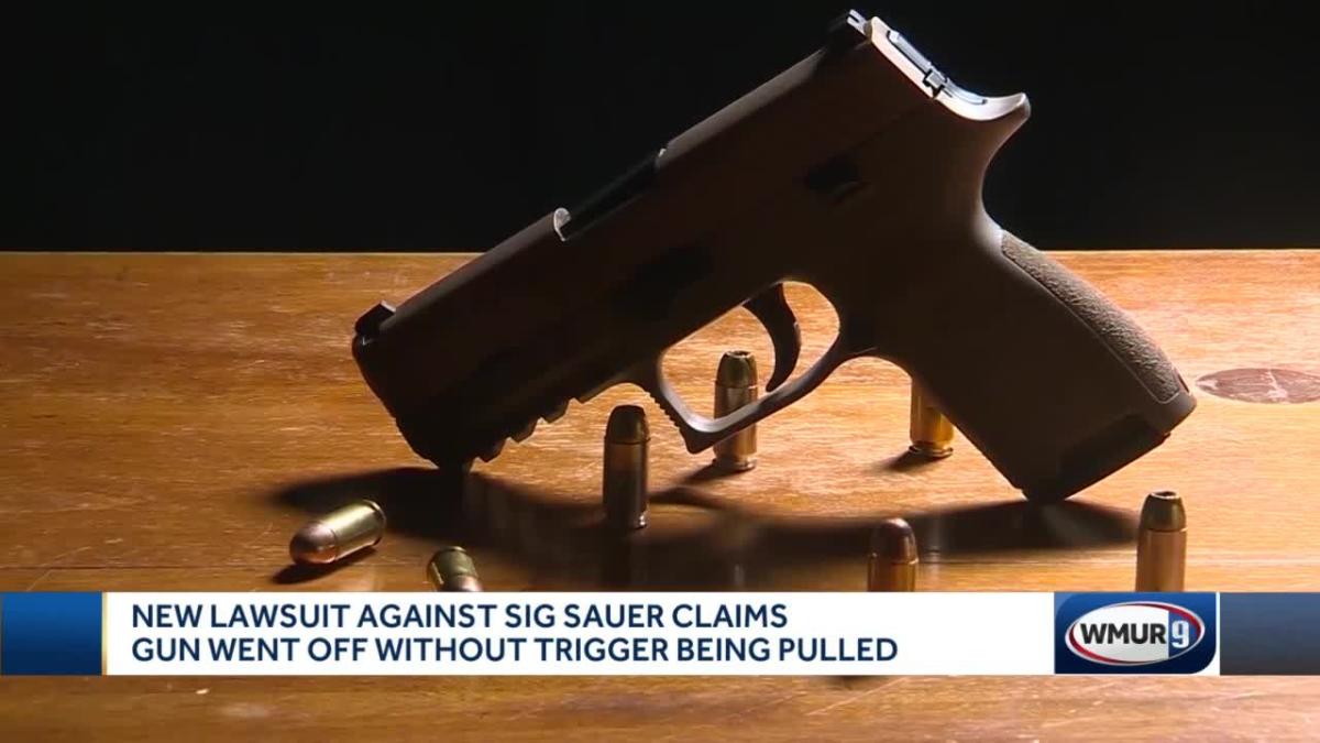 New lawsuit against Sig Sauer claims gun went off without trigger being pulled