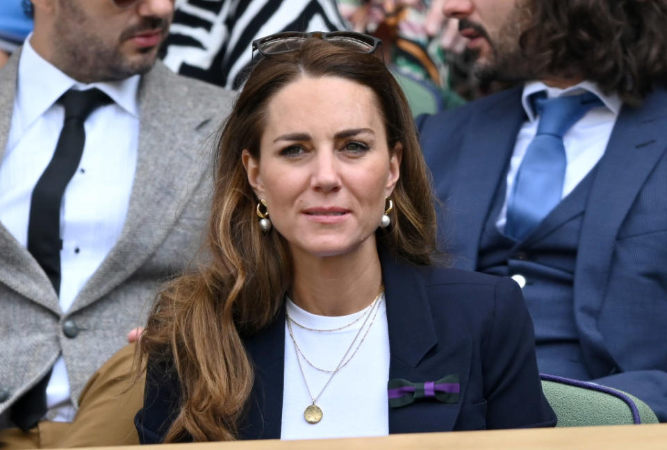 Kate Middleton at Wimbledon.