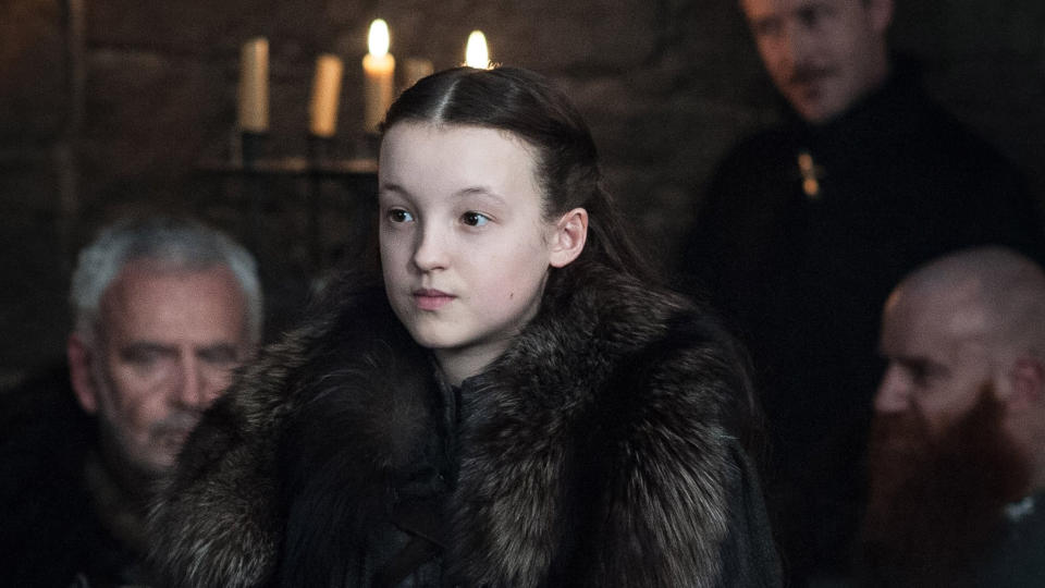 Bella Ramsey as Lyanna Mormont in "Game of Thrones"