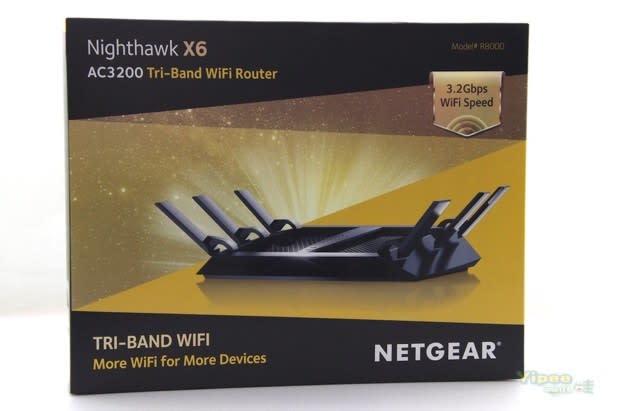 NETGEAR 夜鷹 X6-R8000 無線三頻路由器，使用心得分享