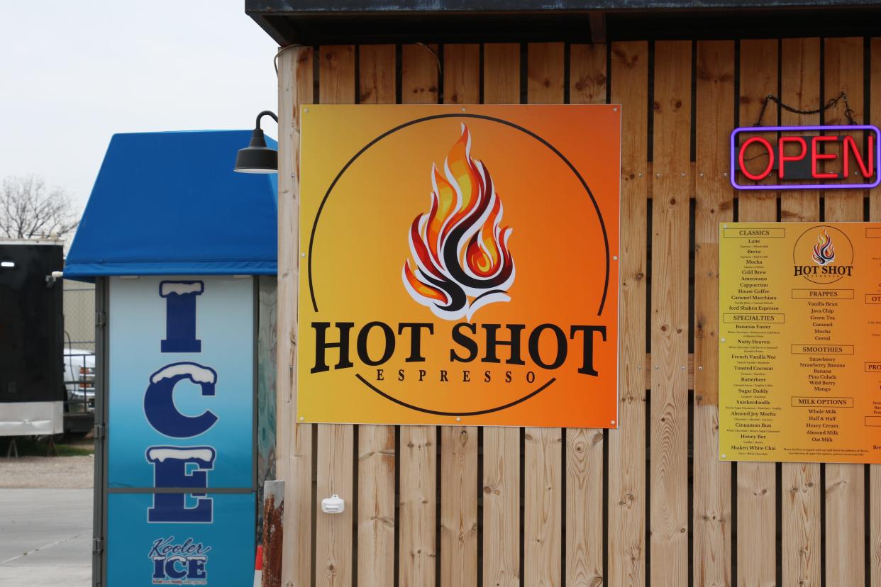Hot Shot Espresso replaces the former Java Nick's at 603 West Pierce Street. The name change occurred March 11, 2024.