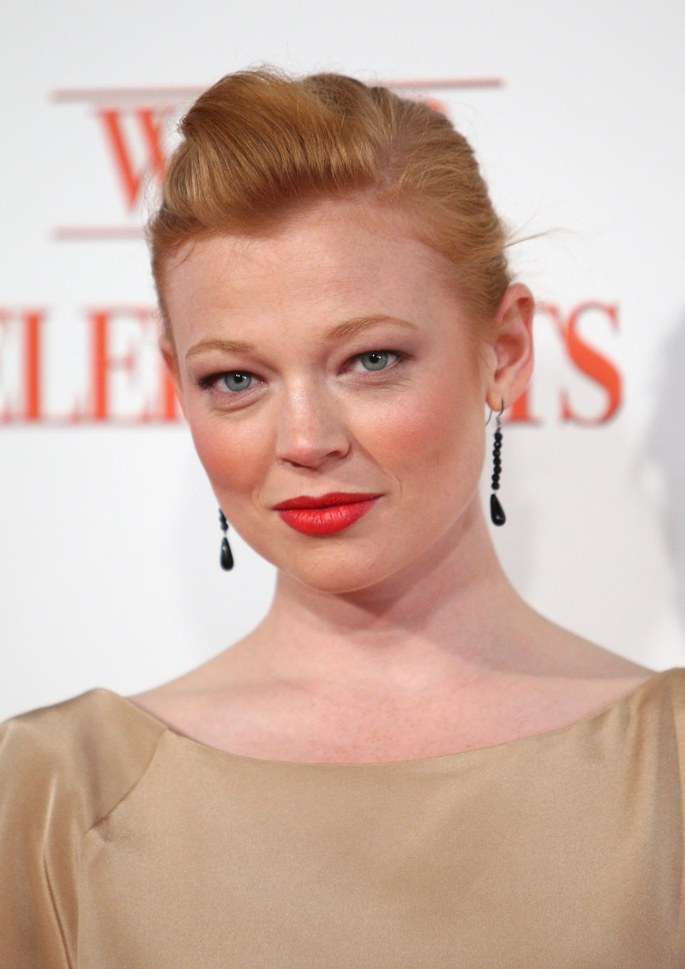 Closeup of Sarah Snook