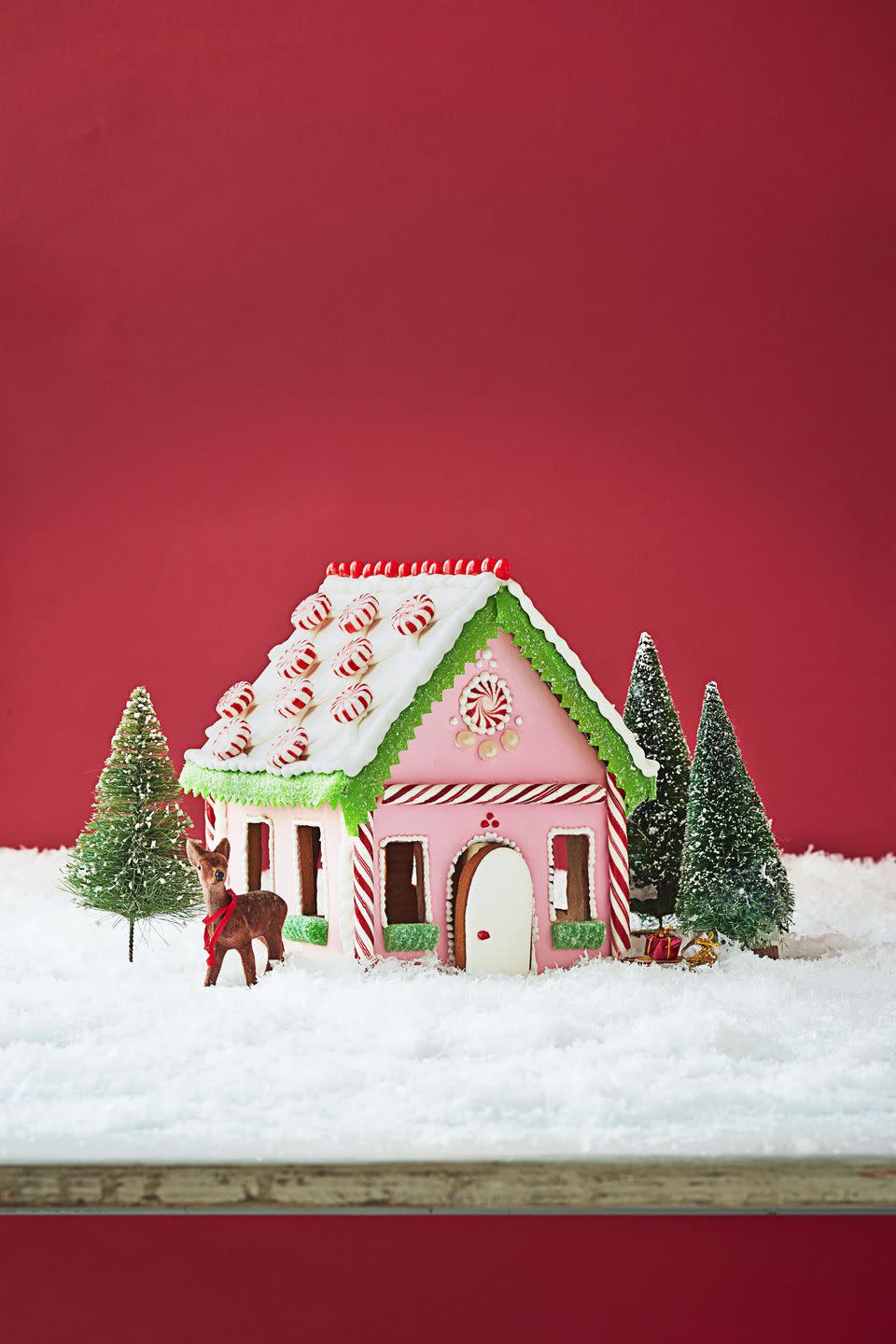 Pink Gingerbread House