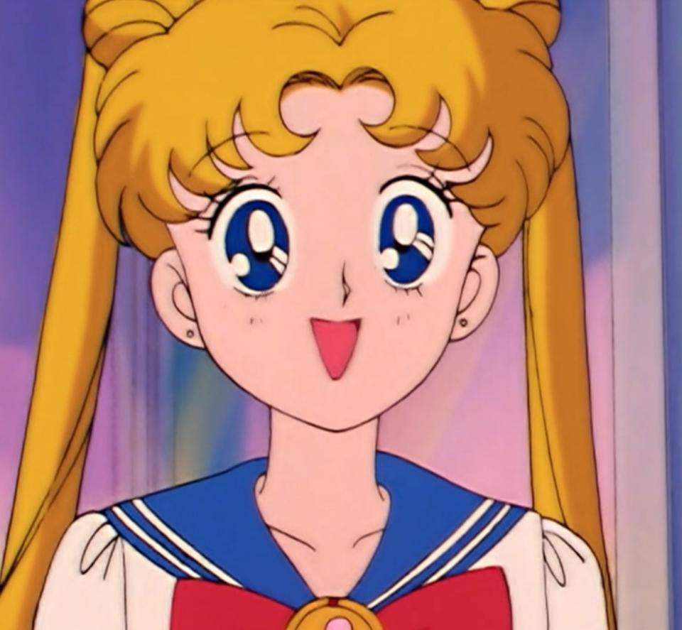 Sailor Moon gets excited to see Motoki