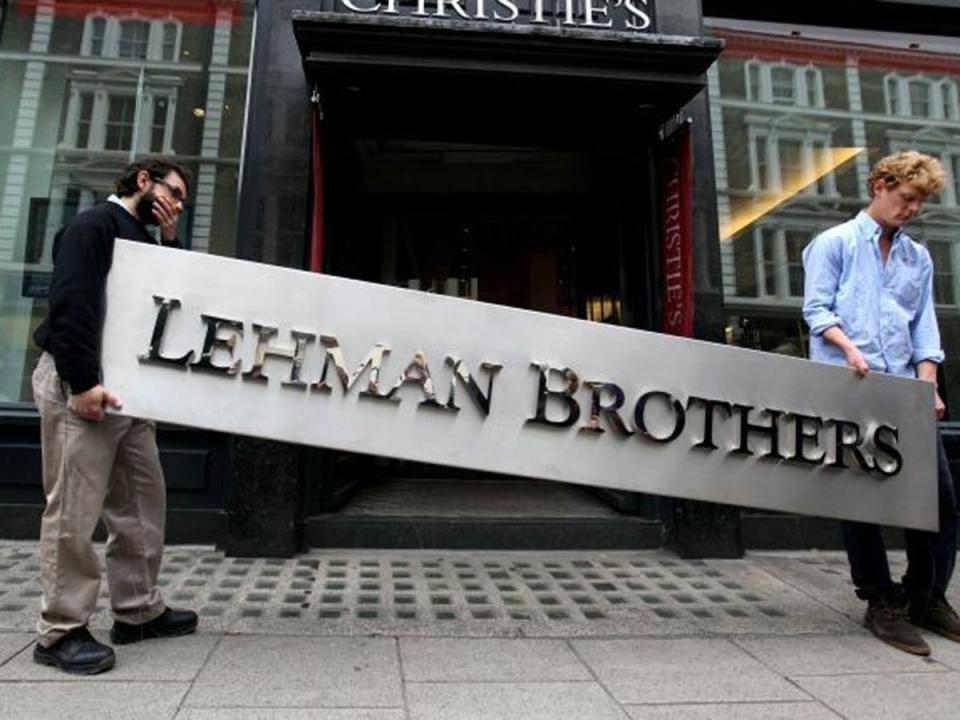 The collapse of Lehman Brothers in 2008 hit many structured investors hard (Getty Images)