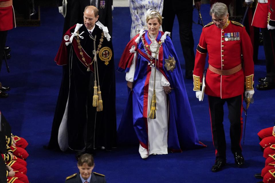 The Duke and Duchess of Edinburgh at the coronation