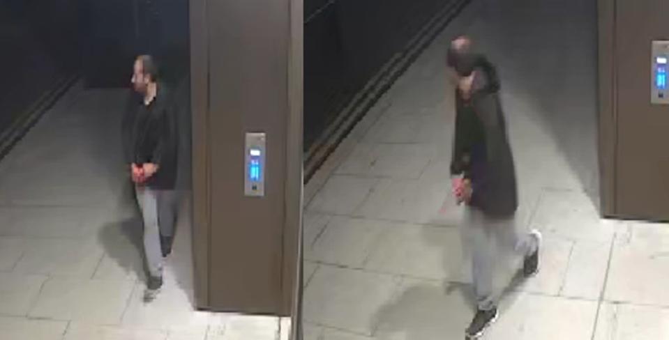 Officers said they are wishing to speak to this man. (Metropolitan Police/PA) (PA Media)