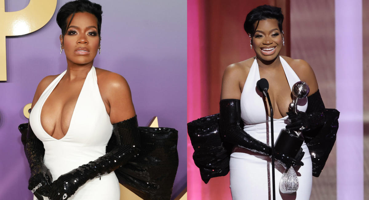 Queen Latifah Goes Sheer in Oscar de la Renta at NAACP Awards 2024