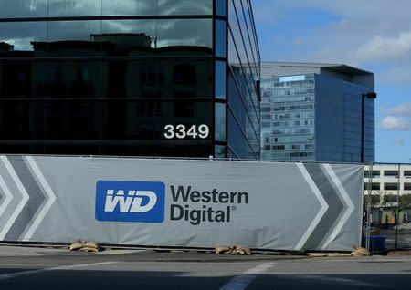 A Western Digital office building under construction is shown in Irvine, California, U.S., January 24, 2017. REUTERS/Mike Blake/Files