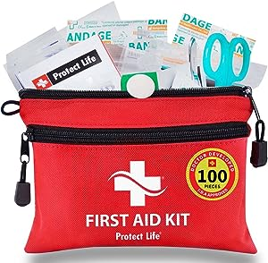 First aid kit.