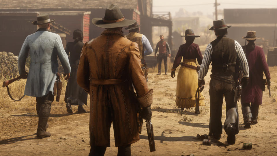 As promised, the Red Dead Online beta is starting to roll out -- and it's now