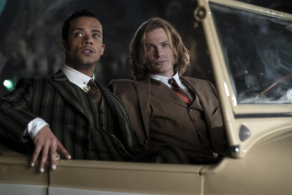 Interview with the Vampire _ Season 1, Episode 4 - Jacob Anderson as Louis De Point Du Lac and Sam Reid as Lestat De Lioncourt