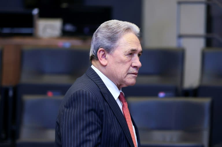 New Zealand Foreign Minister Winston Peters visited the NATO headquarters in Brussels (Johanna Geron)