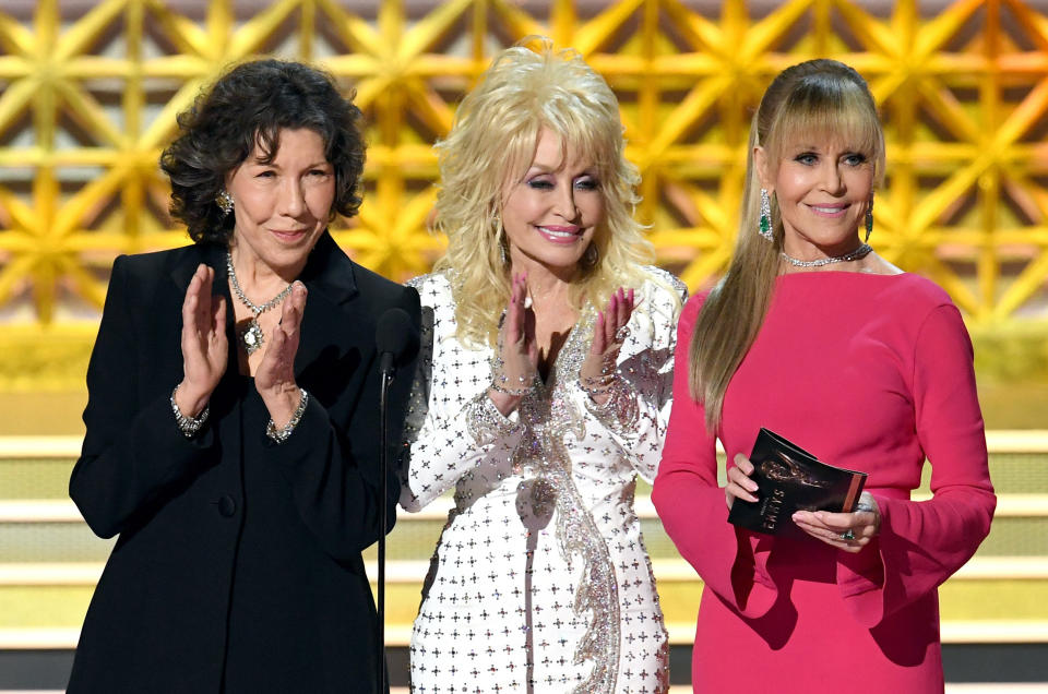 Lily Tomlin, Dolly Parton and Jane Fonda (Kevin Winter / Getty Images)