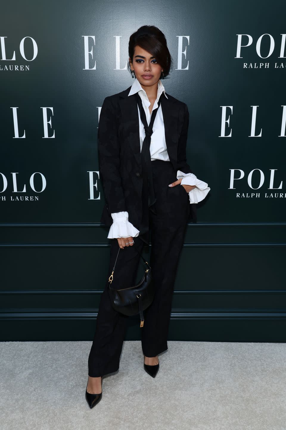 santa monica, california may 11 megan suri wearing polo ralph lauren attends elle hollywood rising presented by polo ralph lauren at the georgian hotel on may 11, 2023 in santa monica, california photo by phillip faraonegetty images for elle