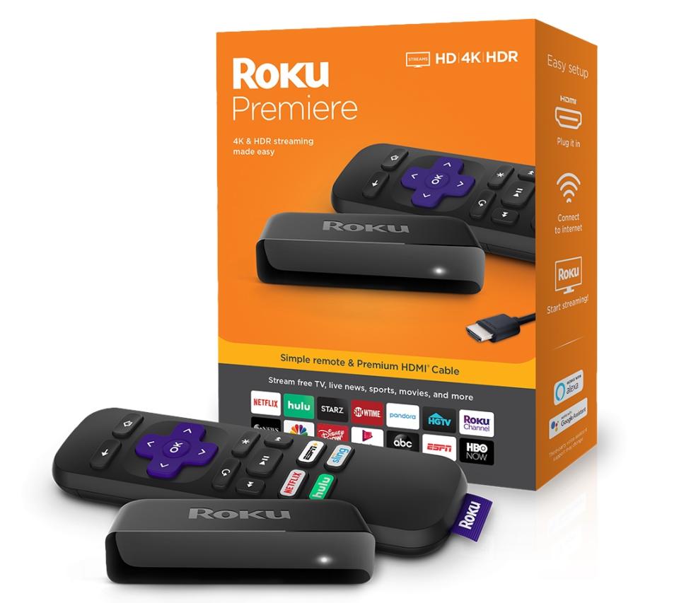 The Roku Premiere offers 4K, HDR streaming capabilities in an affordable package. (Image: Roku)